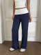 Casual Color Block Loose Pants GZYU-K26110007
