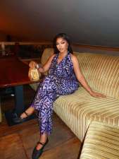 V Neck Print Backless Top Two Piece Pants Set GQZF-8000