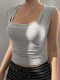Casual Solid Color Sport Tank Top GZYU-K26220049