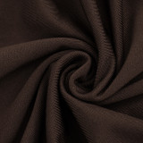 Sleeveless Solid Color Ruched Backless Mini Dress GSZM-D26DS056
