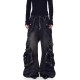 Fashion Multi Pockets Straight Jeans GQLF-910