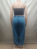 Fashion Zipper Loose Jeans GAKF-60103