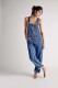 Casual Loose Fitting Denim Overalls GQLF-3256