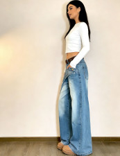 Fashion Loose Straight Jeans GAKF-60114