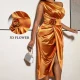Sexy Satin Single Shoulder Split Long Dress GKEN-ADR051227