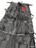 Fashion Multi-pockets Loose Wide Leg Jeans GQLF-3029