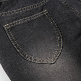 Retro Embroidery Flare Jeans GQLF-26899