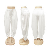 Solid Color Casual Pants BMF-795-1