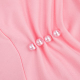 Solid Color Ruched Sleeveless Tank Tops GSBW-J26TP056