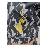 Printed Embroidered Long-Sleeve Shorts Set MEM-88680