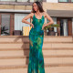 Sexy Sling Print Backless Maxi Dress GSZM-D26DS065