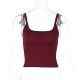 Solid Color Sport Tank Tops LJSF-T5B20971X