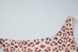 Single Shoulder Print Seventh Jumpsuit LJSF-P6121156X