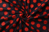 Polka Dots Print Bikinis Tops Three Piece Shorts Set GZJQ-K6S02650A