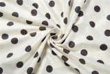 Polka Dots Print Tube Top Dress GZJQ-K6D01362A