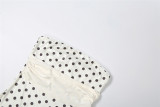 Polka Dots Print Tube Top Dress GZJQ-K6D01362A