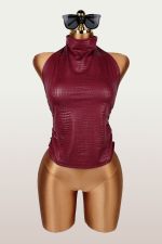 Off Shoulder Backless Tank Tops GXIY-K26L2273