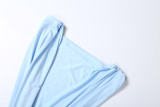 Deep V Neck Solid Color Ruched Mini Dress GYME-K25D91090