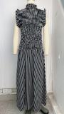 Stripe Sleeveless Maxi Dress GPBY-DR8187