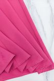 Short Sleeve Solid Color Belt Maxi Dress GYLY-11143