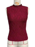 Sleeveless Slim T Shirt GZJF-ZJ2665