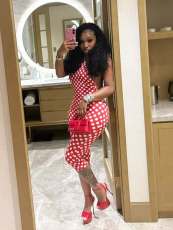 Polka Dots Print Sleeveless Jumpsuit MEM-88687