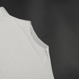 Sexy See Through Short Sleeve Mini Dress GSZM-Y26DS074
