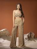 Casual Loose Sequin Loose Wide Leg Jumpsuit GXRF-QC171