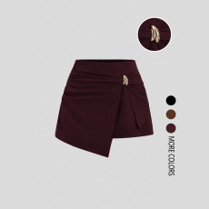 Solid Color Slim Short GSRX-SRX745