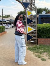 Multi-pockets Washed Jeans GYLN-0757