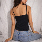 Floral Spaghetti Straps Tank Top XEF-K6L03247A