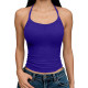 U Neck Solid Color Tank Top GYZY-6705