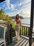 Color Block Knits Beach Maxi Dress TR-1359