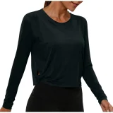 Solid Color Long Sleeve T Shirt GYZY-6703