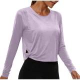 Solid Color Long Sleeve T Shirt GYZY-6703
