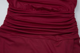 Halterneck Backless Sleeveless Split Maxi Dress LJSF-D6121027X