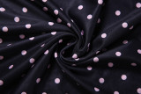 Halterneck Polka Dots Print Romper GZJQ-K6Q04453A