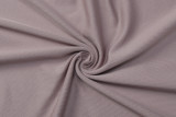 Solid Color Halterneck Ruched Backless Maxi Dress LJSF-D6321249X