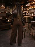 Irregular High Waist Wide Leg Pants SH-S391529