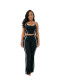 Sleeveless Tank Top Flare Pants Suit CM-60405