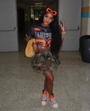 Camouflage Print Mini Skirts LSD-2760