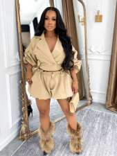 Long Sleeve Lapel Short Coats Short Suit SFY-841