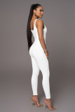 Sleeveless Solid Color Jumpsuit MZ-S2802