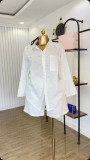 3/4 Sleeve Lapel Shirt Two Piece Shorts Set GCNE-72740