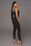 Sleeveless Solid Color Jumpsuit MZ-S2802