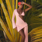 Sexy Mesh Bikinis Three Piece Swimsuit GSLF-K6F01119A