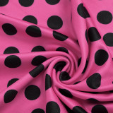 Polka Dots Print Tube Top Mini Dress GSZM-D26DS072