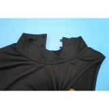 Solid Color Irregular Long Sleeve Bodysuit Long Skirt Suit YF-10802