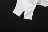 Sexy Irregular Solid Bodysuit+Dress 2 Piece Set GYME-K6S03217A