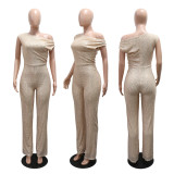 Sequin Sleeveless Slim Jumpsuit CYA-902225